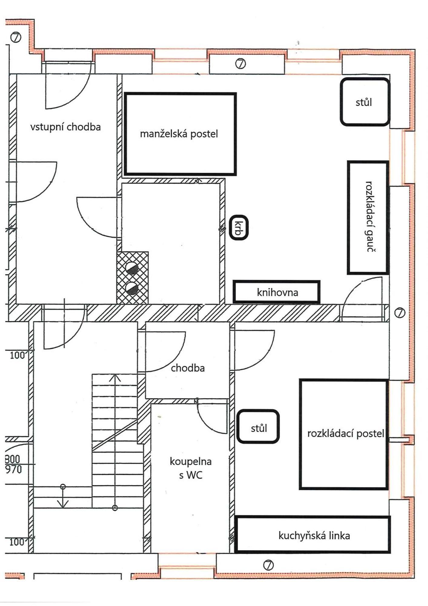 Pod Dubem Apartment Jesenik Luaran gambar